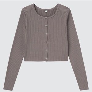 UNIQLO - UV Protection Long-Sleeve Cropped Cardigan